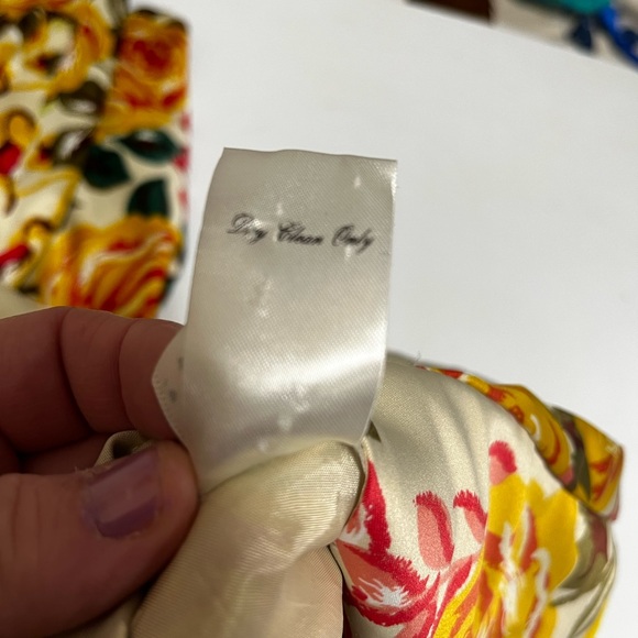 Forever 21 Red and Yellow Plunge Neck Sundress vintage retro 90’s - Picture 9 of 11